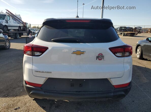 KL79MMS26MB175409 2021 CHEVROLET TRAILBLAZER White Հետևի տեսք
