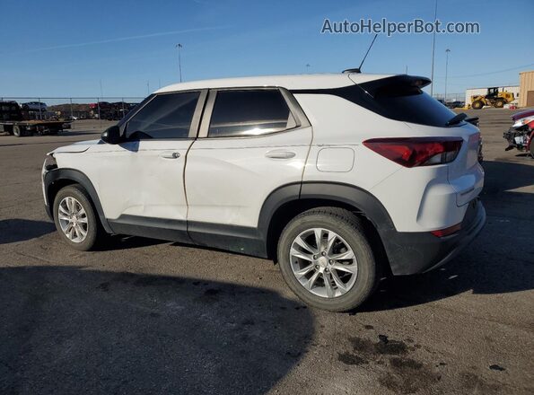 KL79MMS26MB175409 2021 CHEVROLET TRAILBLAZER White Հետևի ձախ