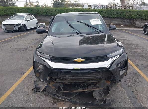KL79MMS27NB103684 2022 CHEVROLET TRAILBLAZER Black Vista del cuadro de instrumentos