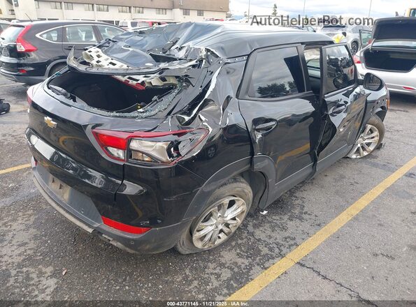 KL79MMS27NB103684 2022 CHEVROLET TRAILBLAZER Black Trasero derecho