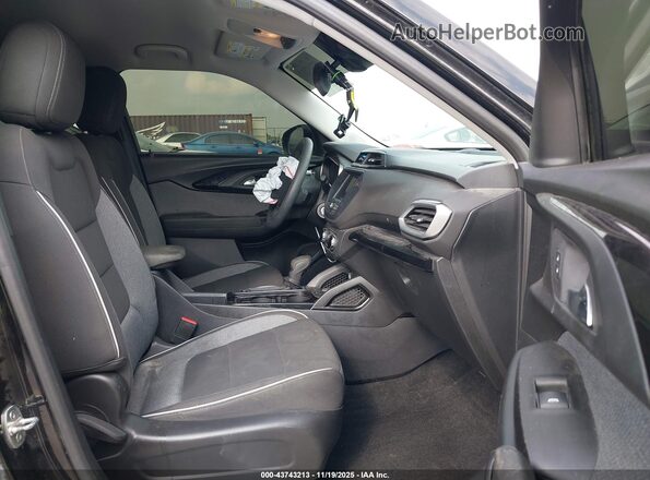 KL79MMS2XMB175574 2021 CHEVROLET TRAILBLAZER Black Front interior view