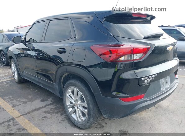 KL79MMS2XMB175574 2021 CHEVROLET TRAILBLAZER Black Rear left