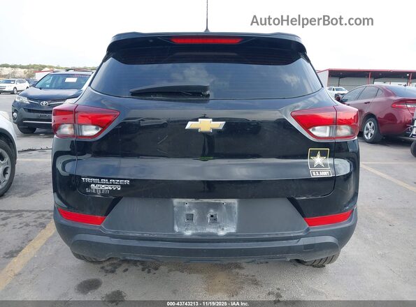 KL79MMS2XMB175574 2021 CHEVROLET TRAILBLAZER Black 