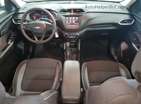 KL79MMS2XPB195313 2023 CHEVROLET TRAILBLAZER White Dashboard view