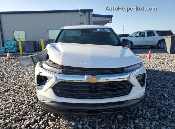 KL79MMSPXSB044153 2025 CHEVROLET TRAILBLAZER White 