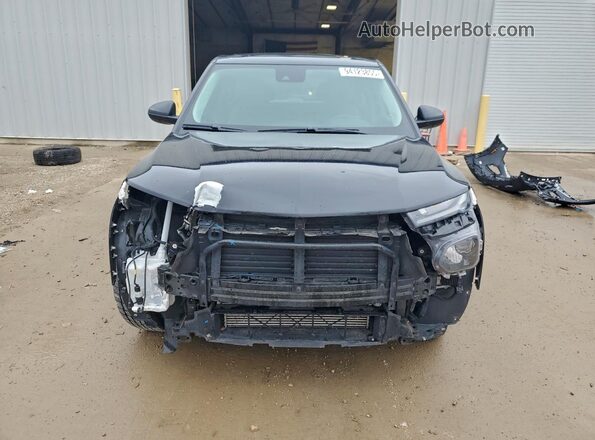 KL79MNSL0NB014022 2022 CHEVROLET TRAILBLAZER Black Widok z przodu