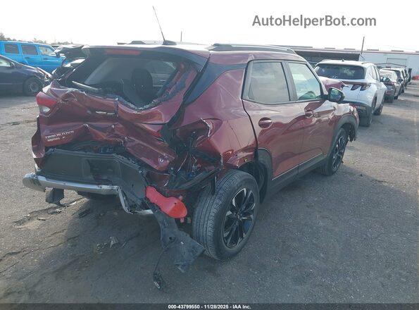 KL79MPS21NB140750 2022 CHEVROLET TRAILBLAZER Red Tył prawy