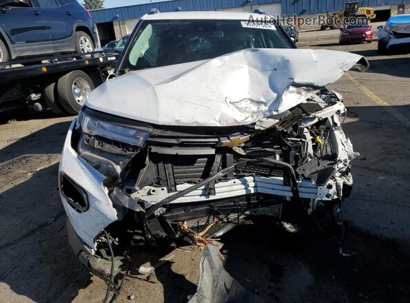 KL79MPS22NB125965 2022 CHEVROLET TRAILBLAZER White Widok z przodu