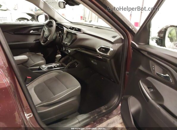 KL79MPS23NB116353 2022 CHEVROLET TRAILBLAZER Purple Widok wnętrza z przodu