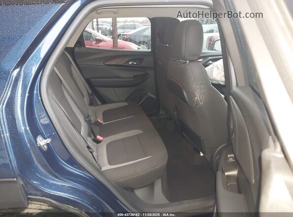 KL79MPS28NB138932 2022 CHEVROLET TRAILBLAZER Blue Widok naklejki z numerem VIN