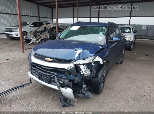 KL79MPS28NB138932 2022 CHEVROLET TRAILBLAZER Blue Przód lewy