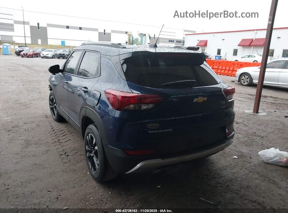 KL79MPS28NB138932 2022 CHEVROLET TRAILBLAZER Blue Tył lewy