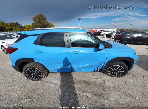 KL79MPS29RB199440 2024 CHEVROLET TRAILBLAZER Blue Vista interior trasera