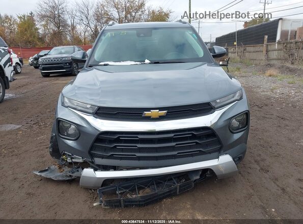 KL79MPSL1NB084544 2022 CHEVROLET TRAILBLAZER Серый Вид щитка приборов