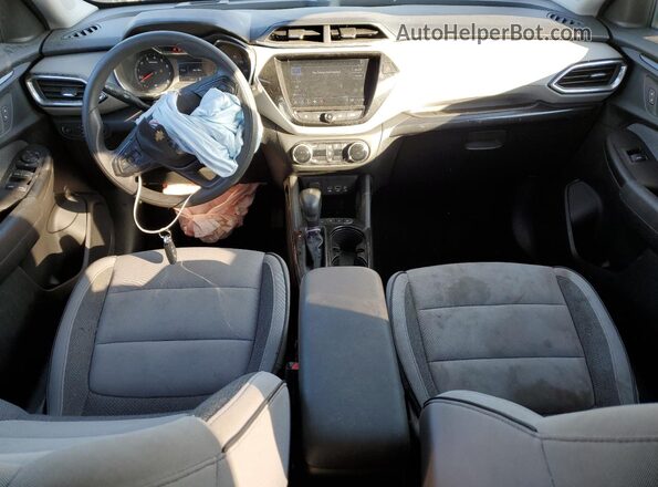 KL79MPSL4MB121858 2021 CHEVROLET TRAILBLAZER Blue Առջևի վահանակի տեսք