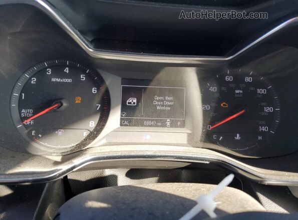 KL79MPSL4MB121858 2021 CHEVROLET TRAILBLAZER Blue Սարքավորումների վահանակի տեսք