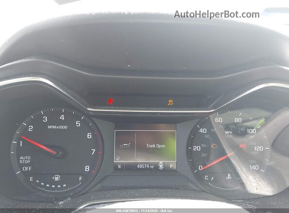 KL79MPSL6NB058490 2022 CHEVROLET TRAILBLAZER Gray Rear seats view