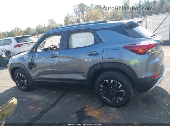 KL79MPSL6NB058490 2022 CHEVROLET TRAILBLAZER Gray 360 interior view