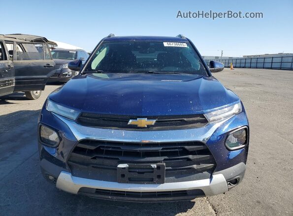 KL79MPSL7NB020444 2022 CHEVROLET TRAILBLAZER Синий Вид спереди