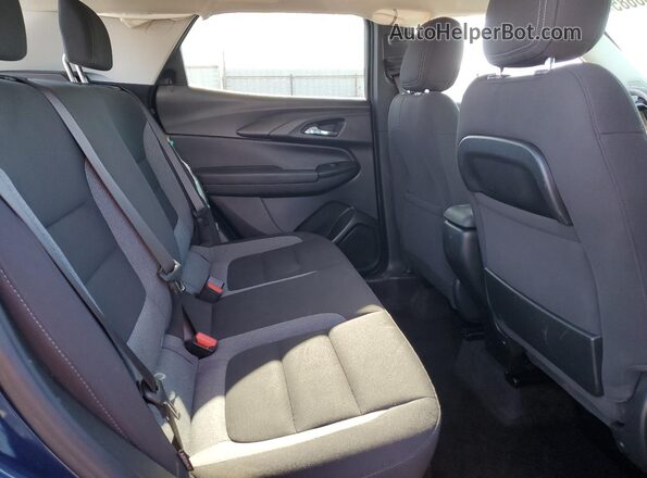KL79MPSL7NB020444 2022 CHEVROLET TRAILBLAZER Синий Вид задней части салона
