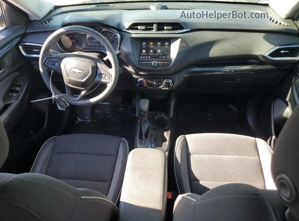 KL79MPSL7NB020444 2022 CHEVROLET TRAILBLAZER Синий Вид панели приборов