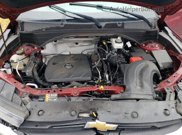 KL79MPSL8NB025054 2022 CHEVROLET TRAILBLAZER Red Widok komory silnika
