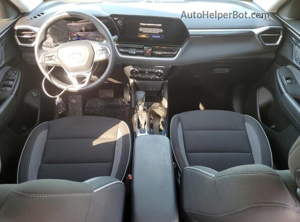 KL79MPSL9RB086340 2024 CHEVROLET TRAILBLAZER Blue Вид панелі приладів