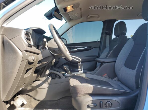 KL79MPSL9RB086340 2024 CHEVROLET TRAILBLAZER Blue Вид салону спереду