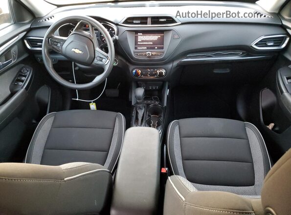 KL79MPSLXNB052899 2022 CHEVROLET TRAILBLAZER Black Dashboard view