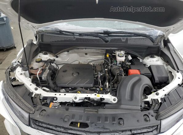KL79MRSL0RB101898 2024 CHEVROLET TRAILBLAZER Белый Вид задней части салона