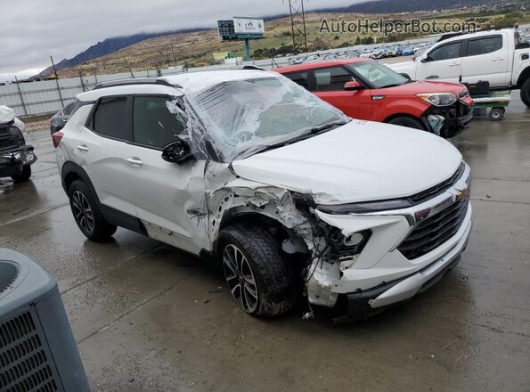 KL79MRSL0RB101898 2024 CHEVROLET TRAILBLAZER Белый Передняя правая четверть