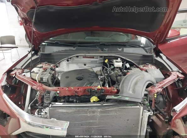 KL79MRSL9RB145382 2024 CHEVROLET TRAILBLAZER Maroon Rear view