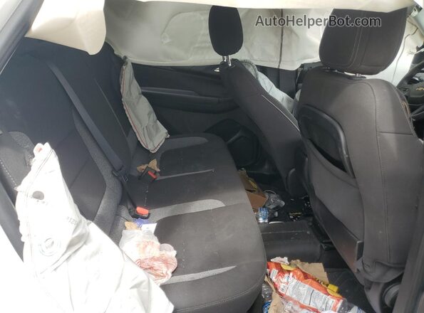 KL79MRSLXNB044829 2022 CHEVROLET TRAILBLAZER White უკანა სავარძლების ხედი