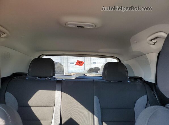 KL79MRSLXNB101904 2022 CHEVROLET TRAILBLAZER Black უკანა სავარძლების ხედი