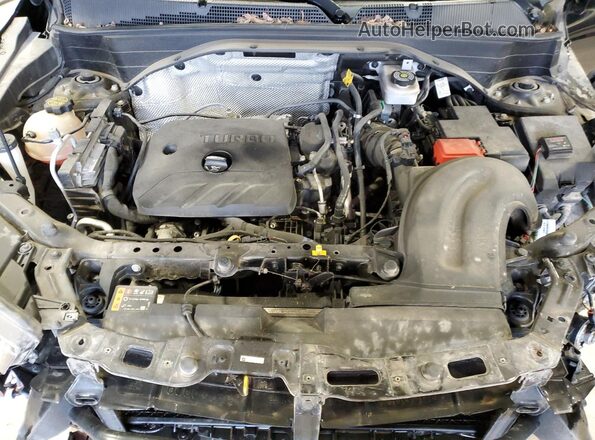 KL79MSSL1MB066059 2021 CHEVROLET TRAILBLAZER Black Vista del compartimento del motor