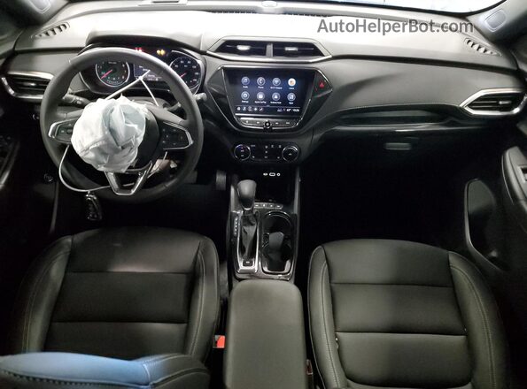 KL79MSSL2NB134094 2022 CHEVROLET TRAILBLAZER White Dashboard view