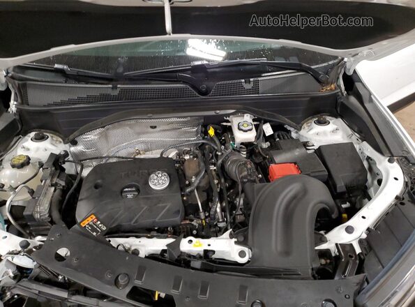KL79MSSL2NB134094 2022 CHEVROLET TRAILBLAZER White Engine compartment view
