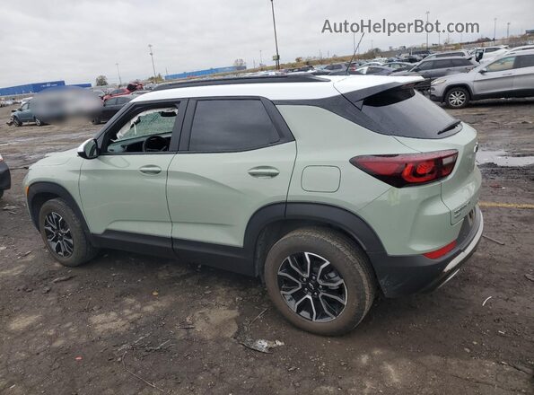 KL79MSSL7RB107091 2024 CHEVROLET TRAILBLAZER Green Rear left