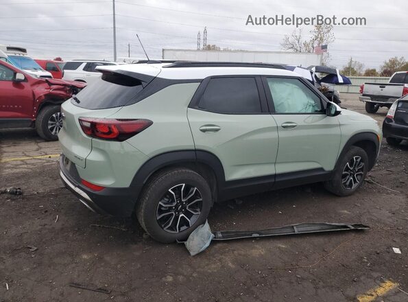 KL79MSSL7RB107091 2024 CHEVROLET TRAILBLAZER Green Rear right