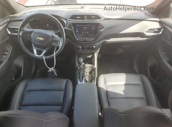 KL79MSSL9MB130588 2021 CHEVROLET TRAILBLAZER Brown Առջևի վահանակի տեսք