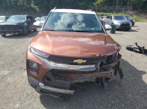 KL79MSSL9MB130588 2021 CHEVROLET TRAILBLAZER Brown Դիմացի տեսք