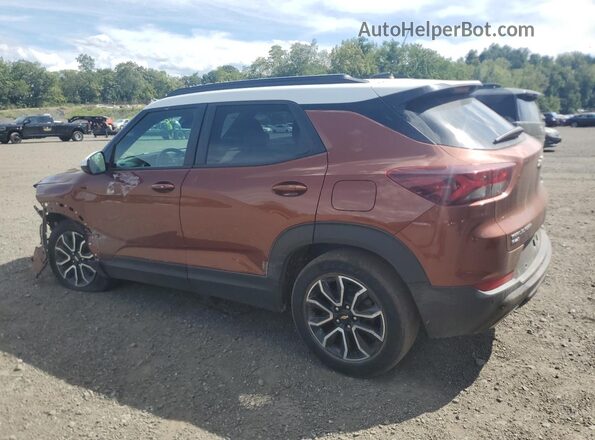 KL79MSSL9MB130588 2021 CHEVROLET TRAILBLAZER Brown Հետևի ձախ
