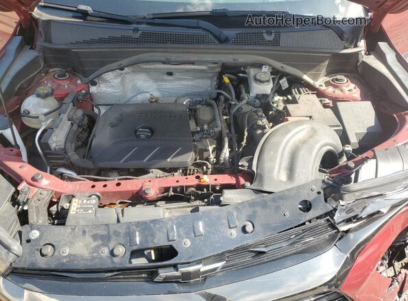 KL79MTSL5MB018330 2021 CHEVROLET TRAILBLAZER Red ძრავის განყოფილების ხედი