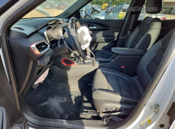 KL79MTSL6MB073076 2021 CHEVROLET TRAILBLAZER White Вид салону спереду