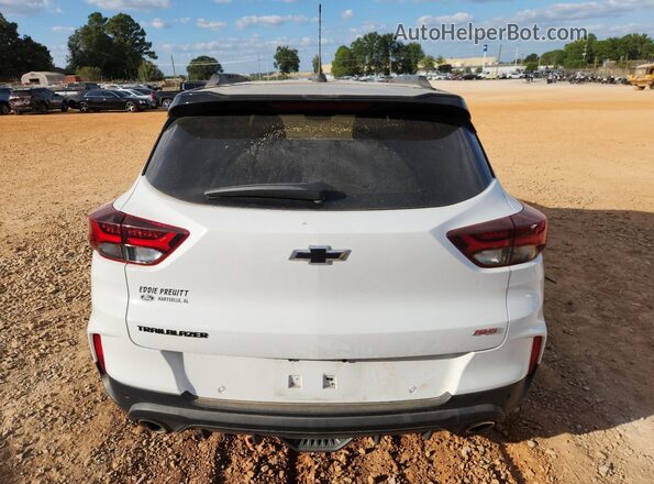 KL79MTSL6MB073076 2021 CHEVROLET TRAILBLAZER White Вид ззаду