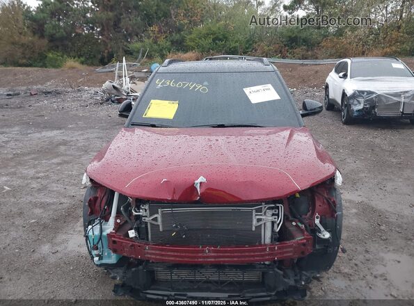KL79MTSL6NB034148 2022 CHEVROLET TRAILBLAZER Красный Вид спереди