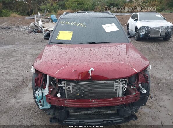 KL79MTSL6NB034148 2022 CHEVROLET TRAILBLAZER Красный Вид щитка приборов