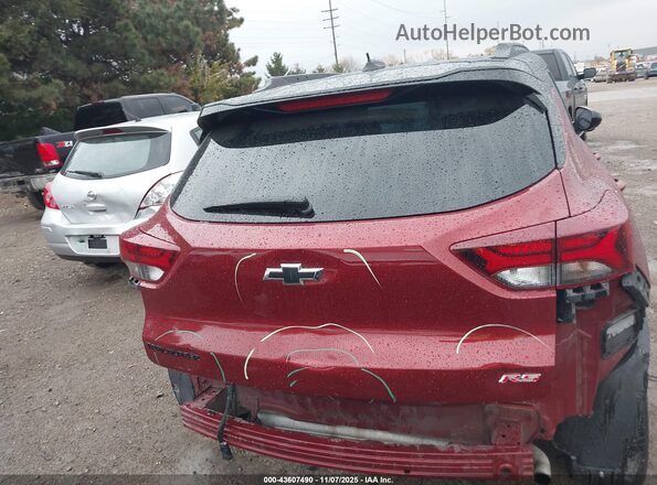 KL79MTSL6NB034148 2022 CHEVROLET TRAILBLAZER Красный 