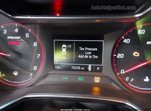 KL79MTSL6NB034148 2022 CHEVROLET TRAILBLAZER Красный 