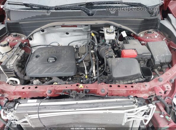 KL79MTSL6NB034148 2022 CHEVROLET TRAILBLAZER Красный Вид сзади